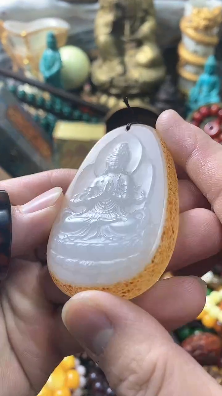 【闪购商品】和田玉（子料）观音未镶嵌 
