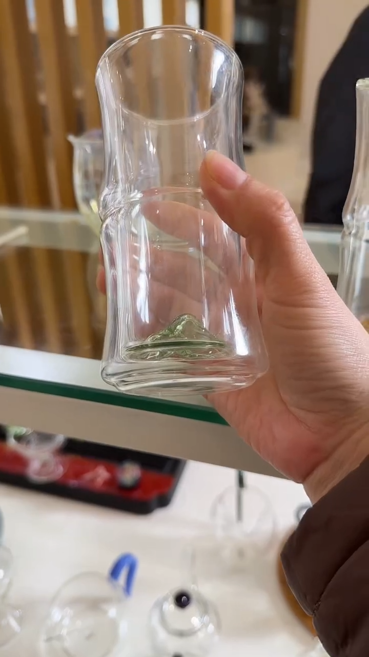 玉见观山双层杯    