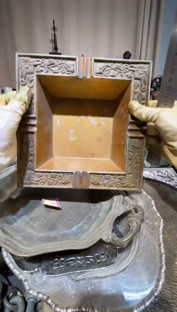 茶盏大阪回流铜器摆件67