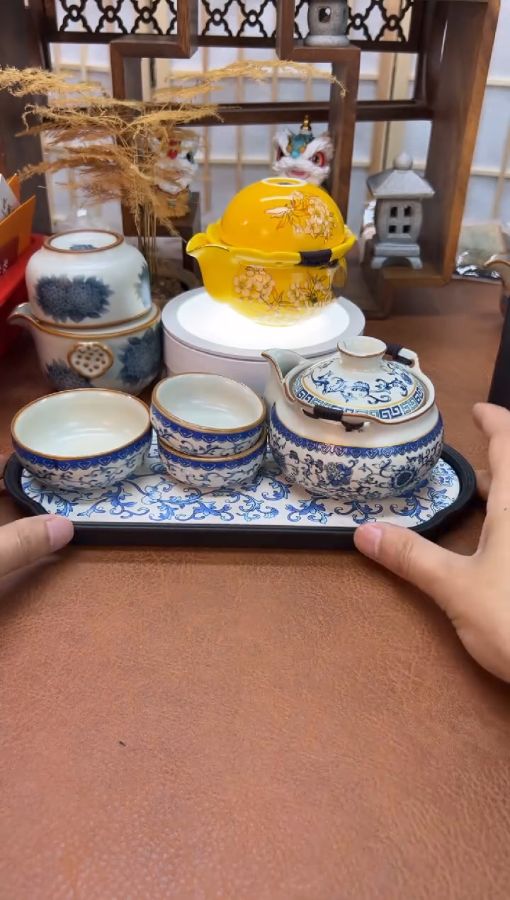 夏季旅行茶具轻装上阵