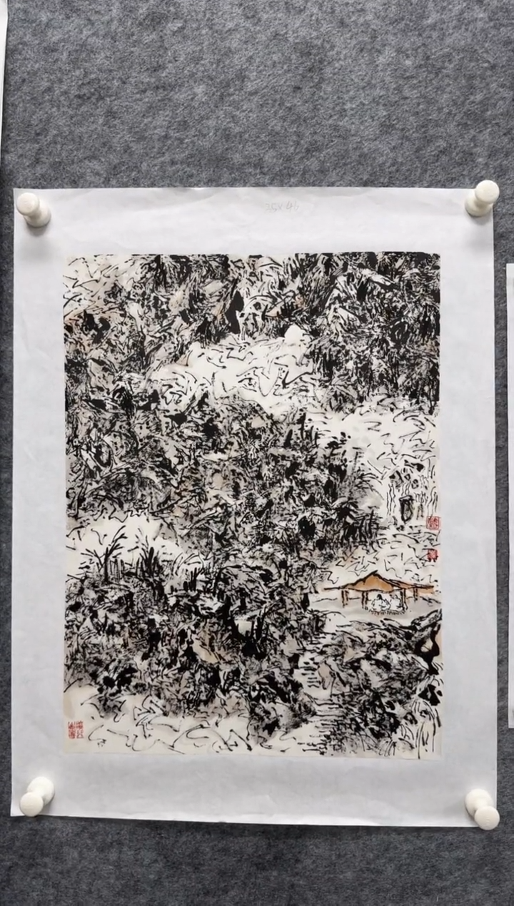 国画冯建国老师精品现货