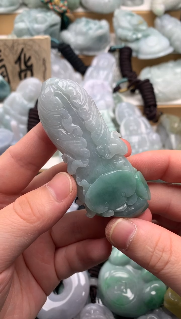 吊坠(不含链)未镶嵌翡翠1