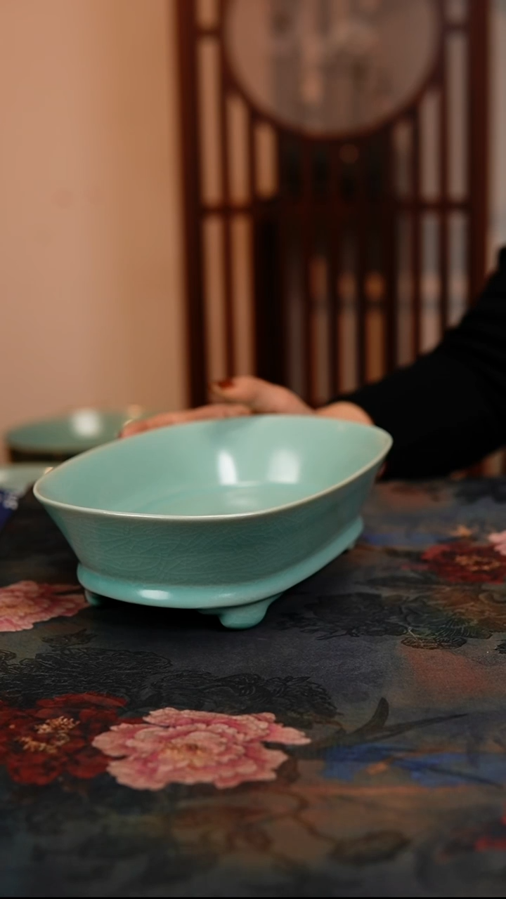 瓷片原产地原矿釉汝瓷