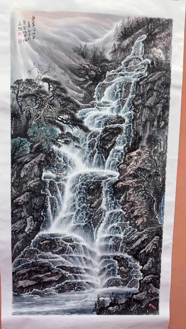 国画师立照老师国画作品