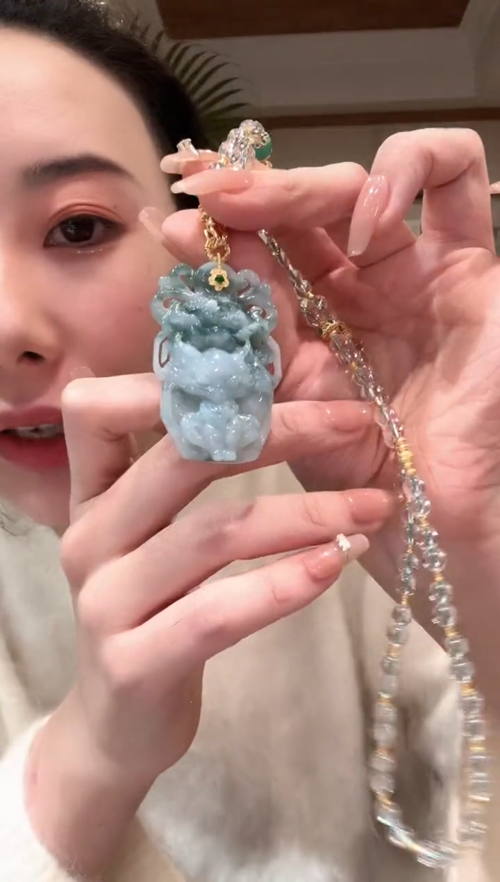 【闪购商品】翡翠颈饰未镶嵌国风