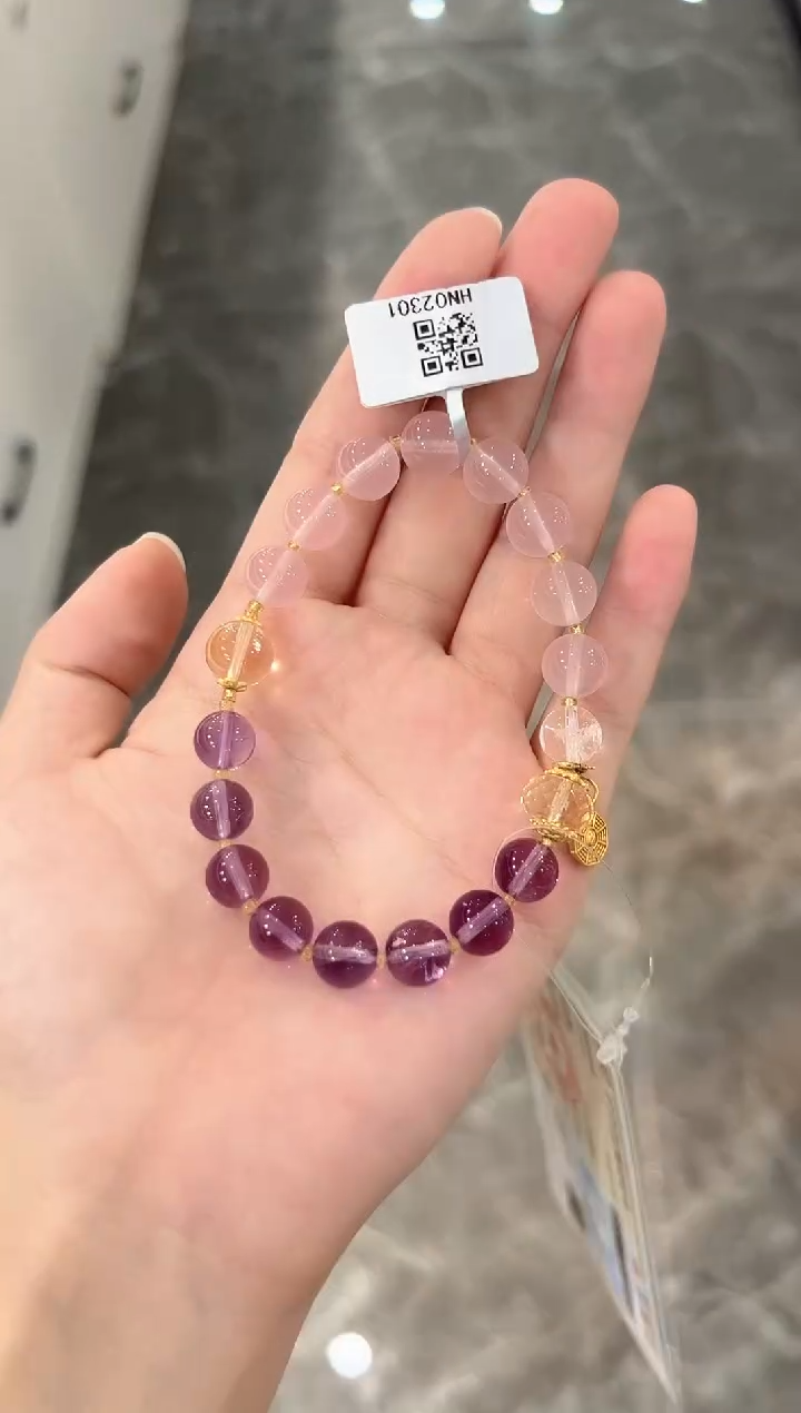 水晶手串未镶嵌手串