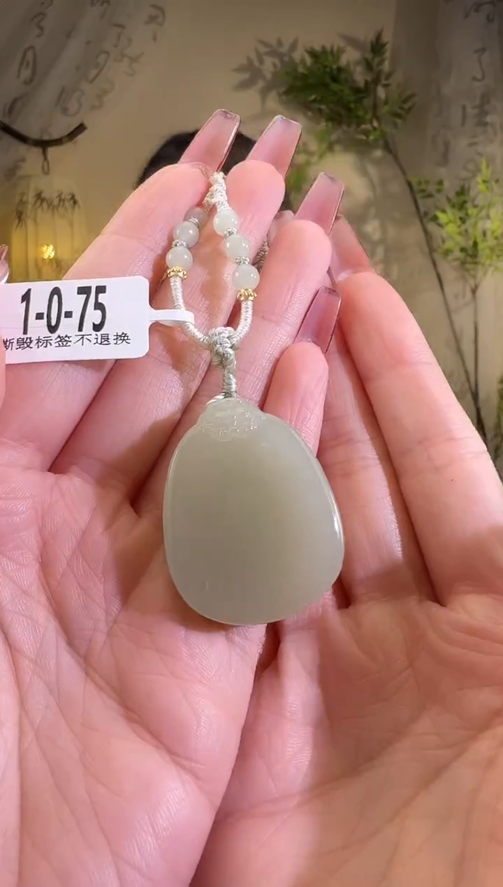 【闪购商品】和田玉颈饰未镶嵌1-0-75