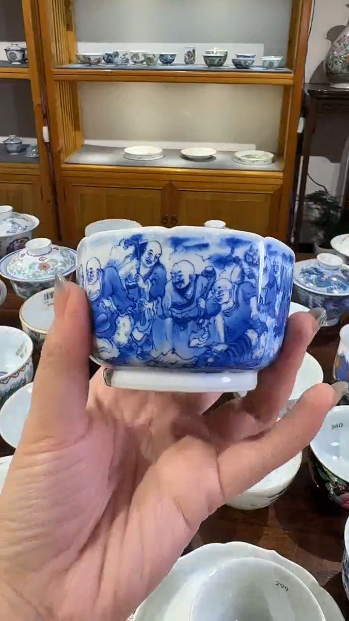 景德镇手工手绘陶瓷杯