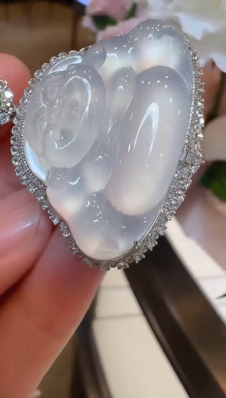 【闪购商品】翡翠吊坠(不含链)18K金镶嵌多样性团购发一件