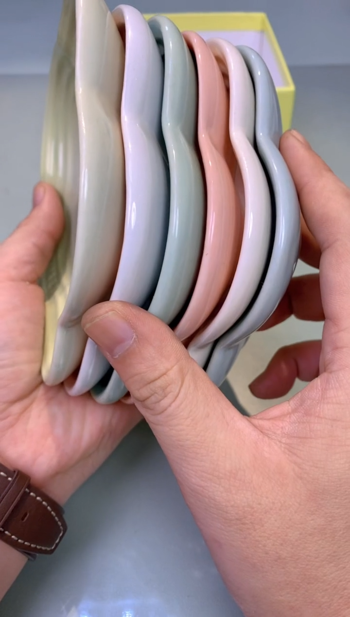 【闪购商品】瓷片小梅花盘