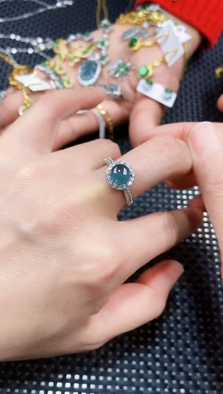 【闪购商品】翡翠戒指未镶嵌111111111