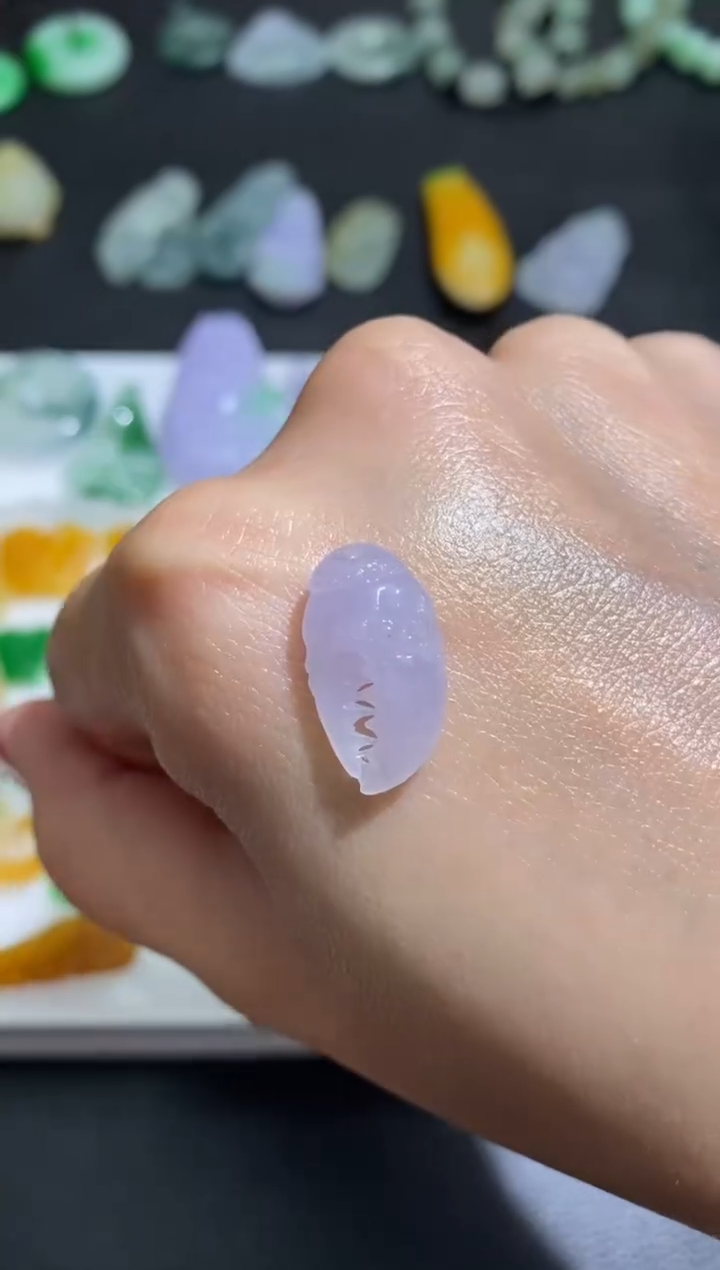 未镶嵌定制翡翠翡翠毛货~