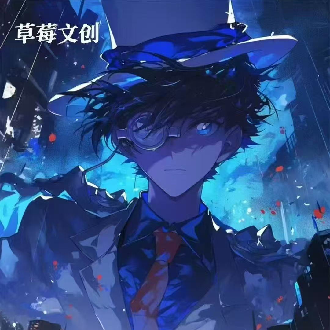 妙妙【拆包】草莓文创《名侦探柯南 》色纸 国卡二创