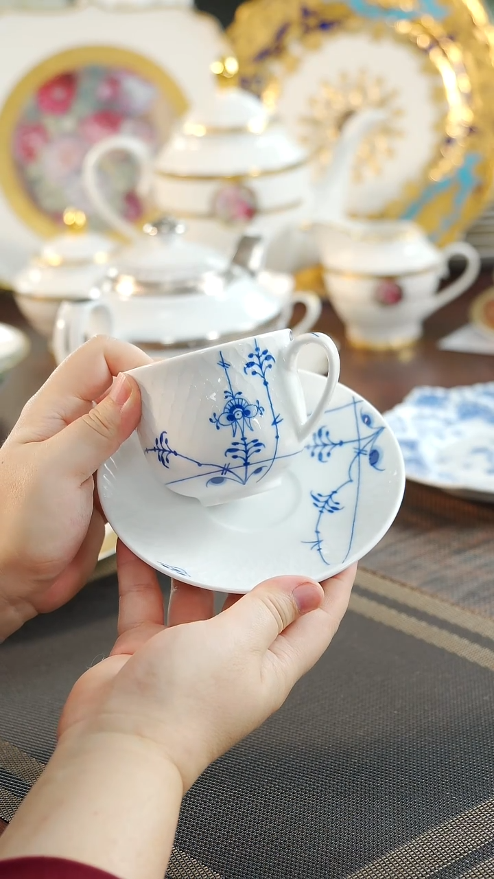 【闪购商品】瓷片200cc咖啡杯碟 福利价