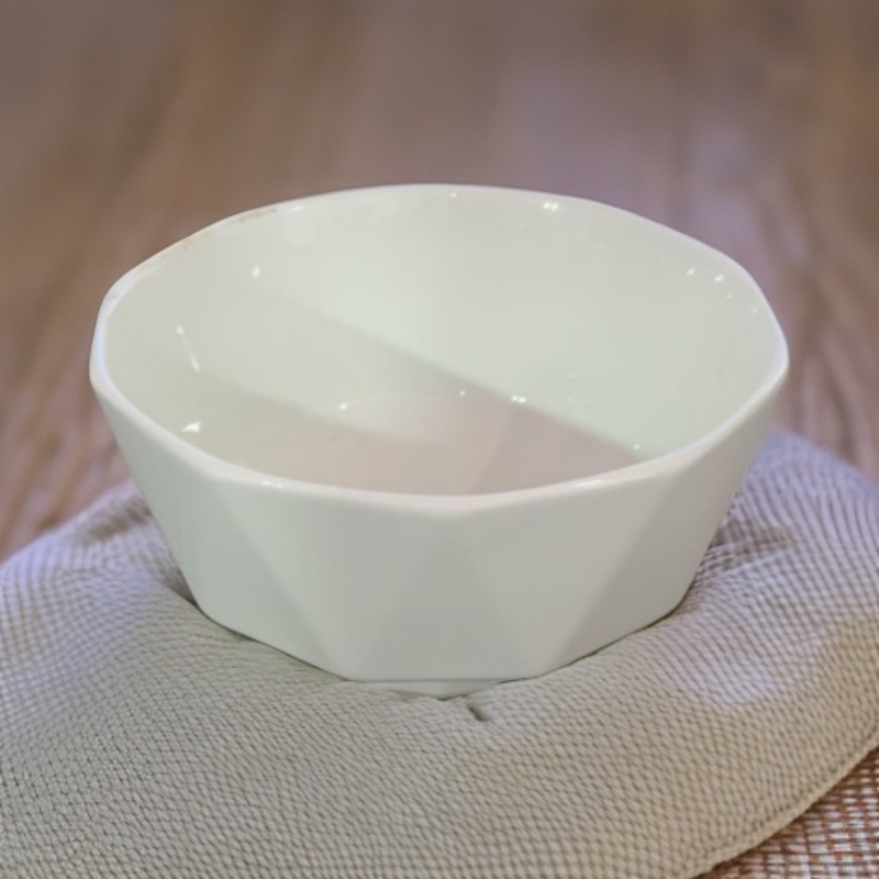 景德镇陶瓷绿稀土4.5寸钻石碗