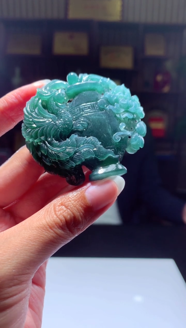 【闪购商品】定制翡翠未镶嵌挂件发货（拍一发一）