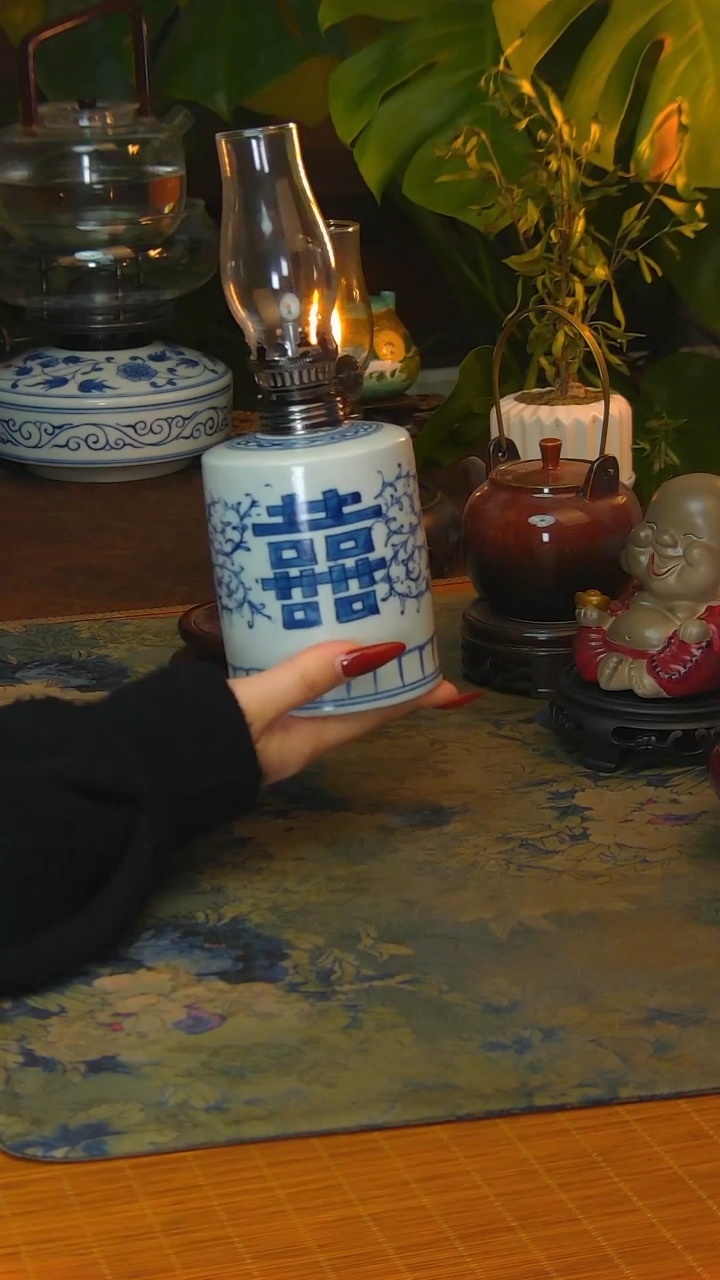 【闪购商品】景德镇陶瓷灯摆件