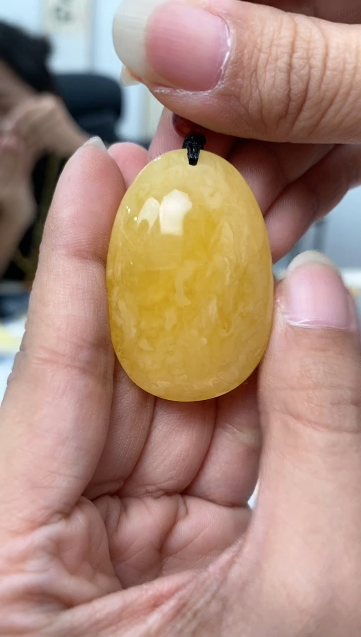 【闪购商品】蜜蜡裸石未镶嵌天然琥珀蜜蜡水滴