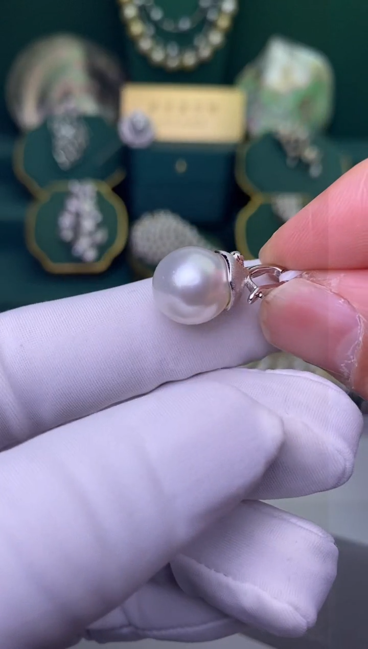 【闪购商品】海水珍珠颈饰银S925镶嵌1