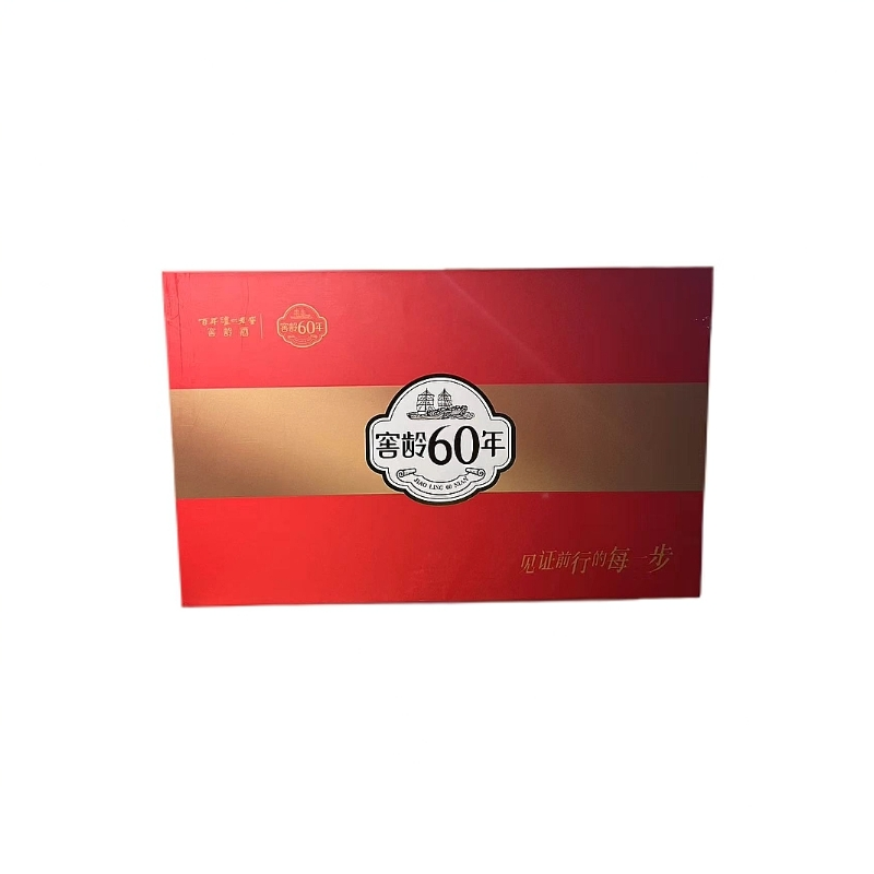 泸州老窖窖龄60年四瓶两杯礼盒 浓香型52度125ml*4
