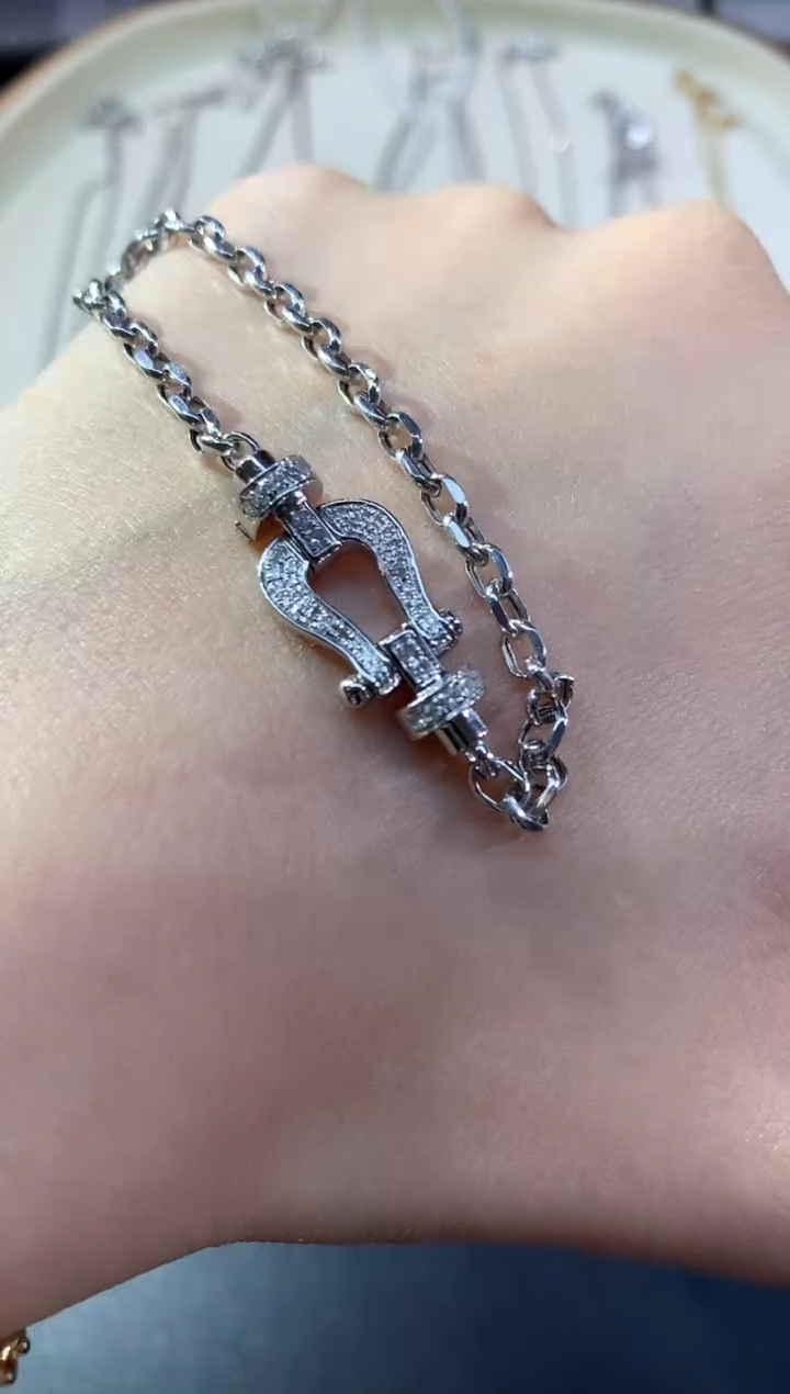 手链18K金镶嵌钻石A220多样性发一件|6980