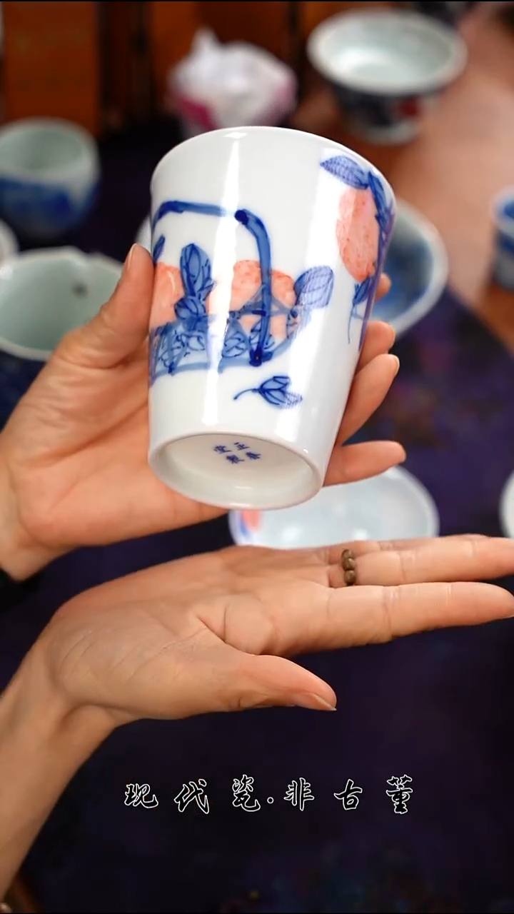 （售后需完整开箱视频）桃子可乐杯@@