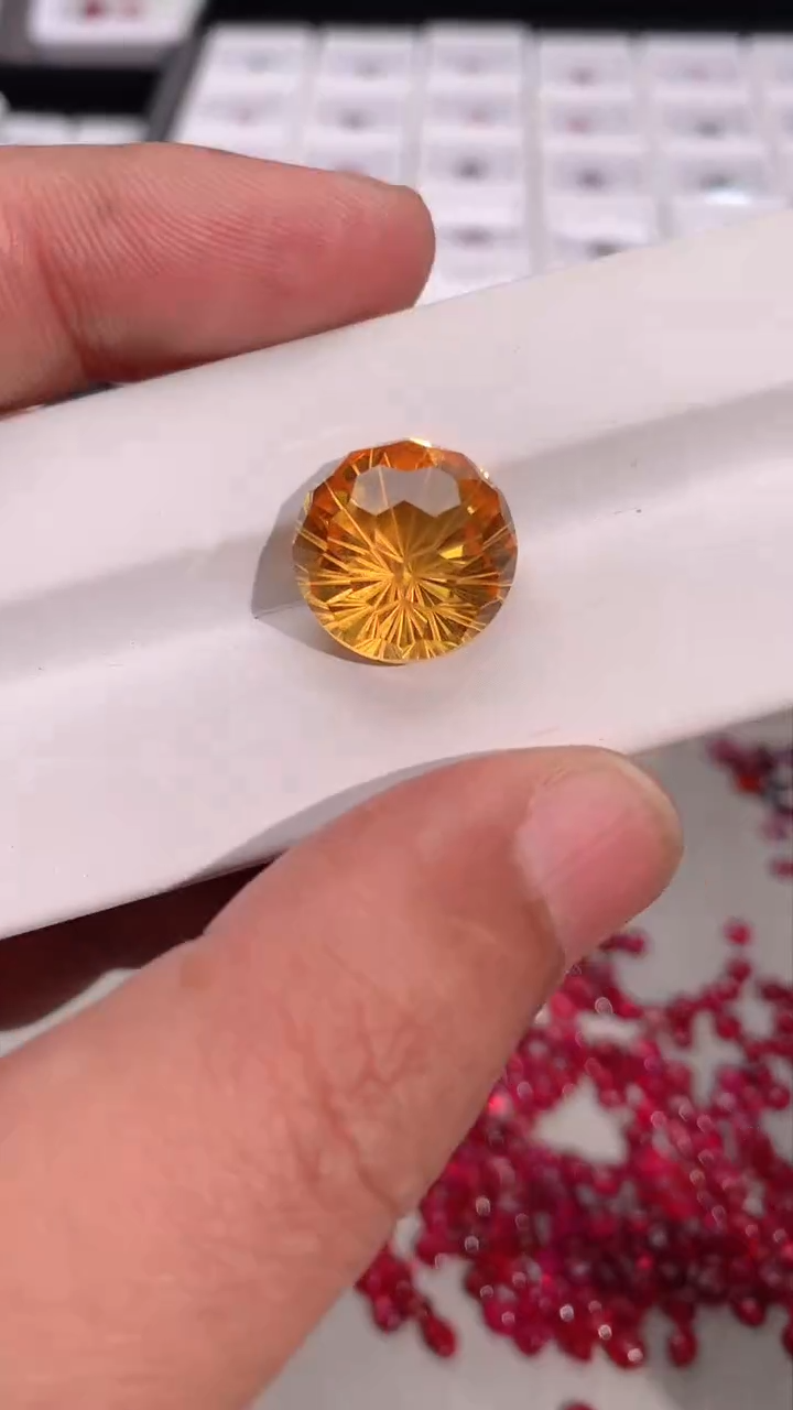 【闪购商品】黄晶裸石未镶嵌13.99裸石
