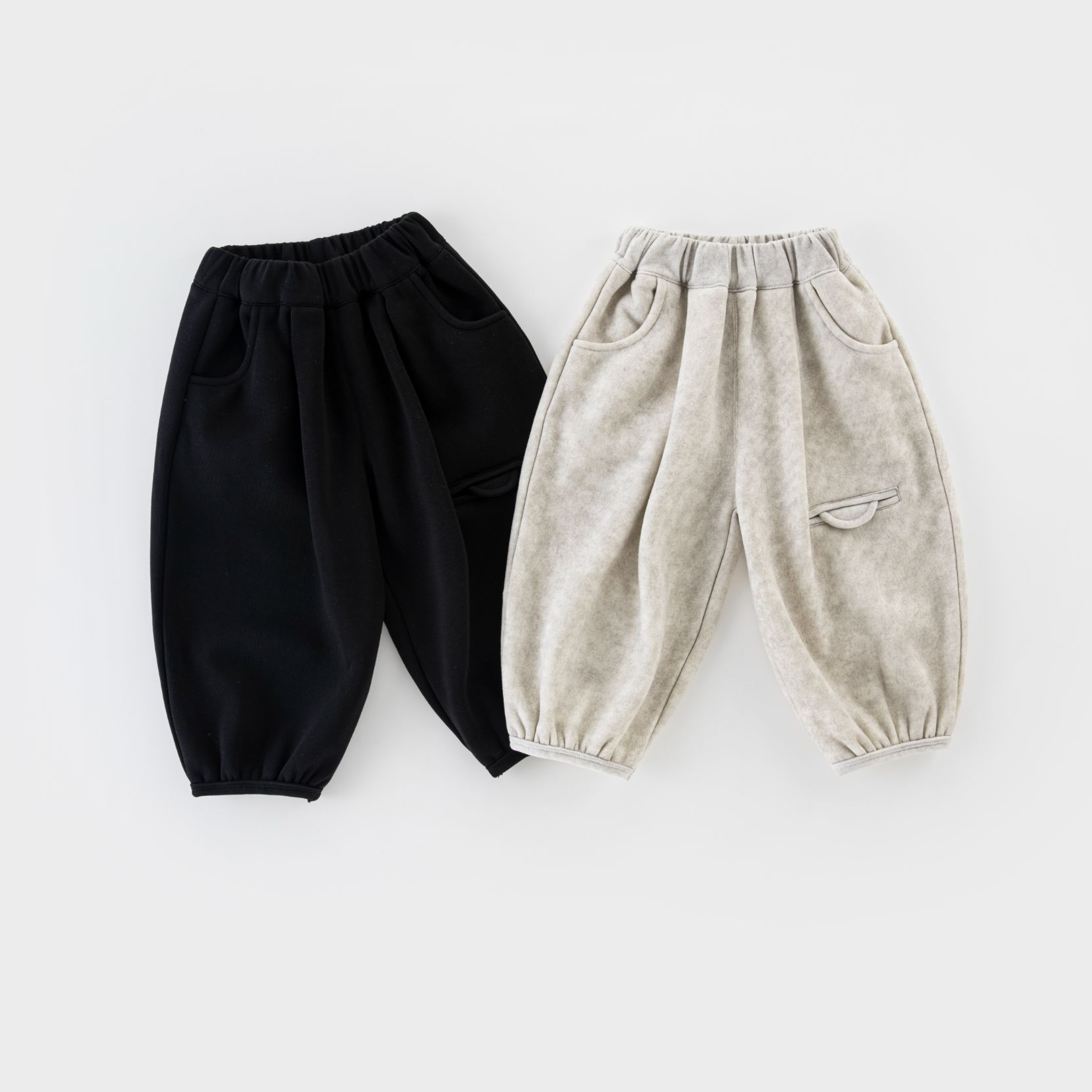 女童裤子秋冬装洋气儿童长裤秋冬款小童运动裤女宝宝加绒卫裤6391