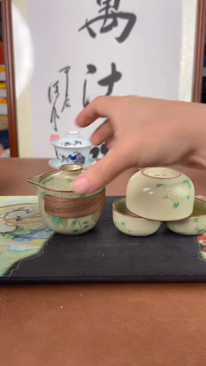 【闪购商品】便捷式旅行茶具快客