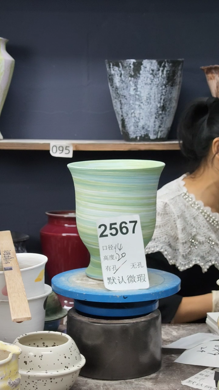 江西景德镇花盆微瑕2567