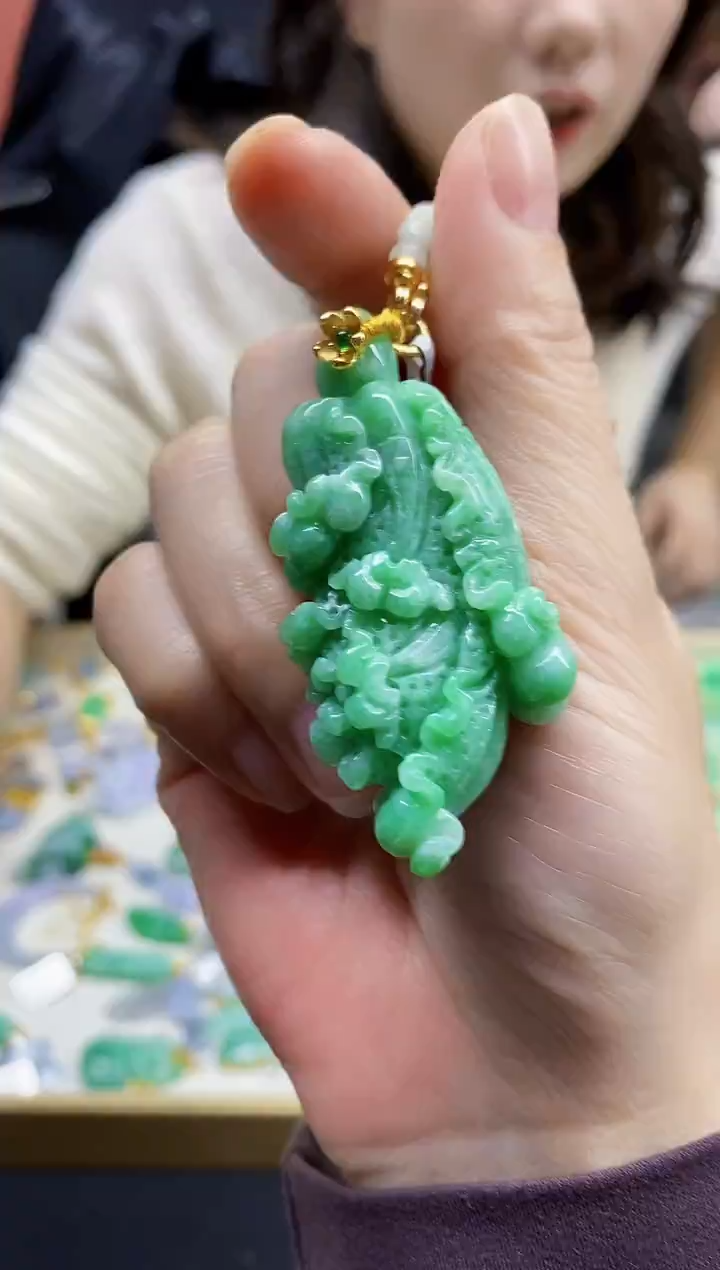 颈饰未镶嵌翡翠翡翠吊坠