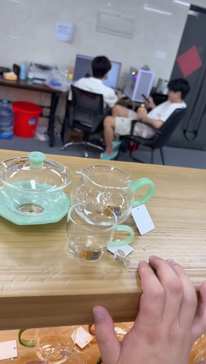 禾器禅语浅玉+纳福浅玉+清尚杯一个装