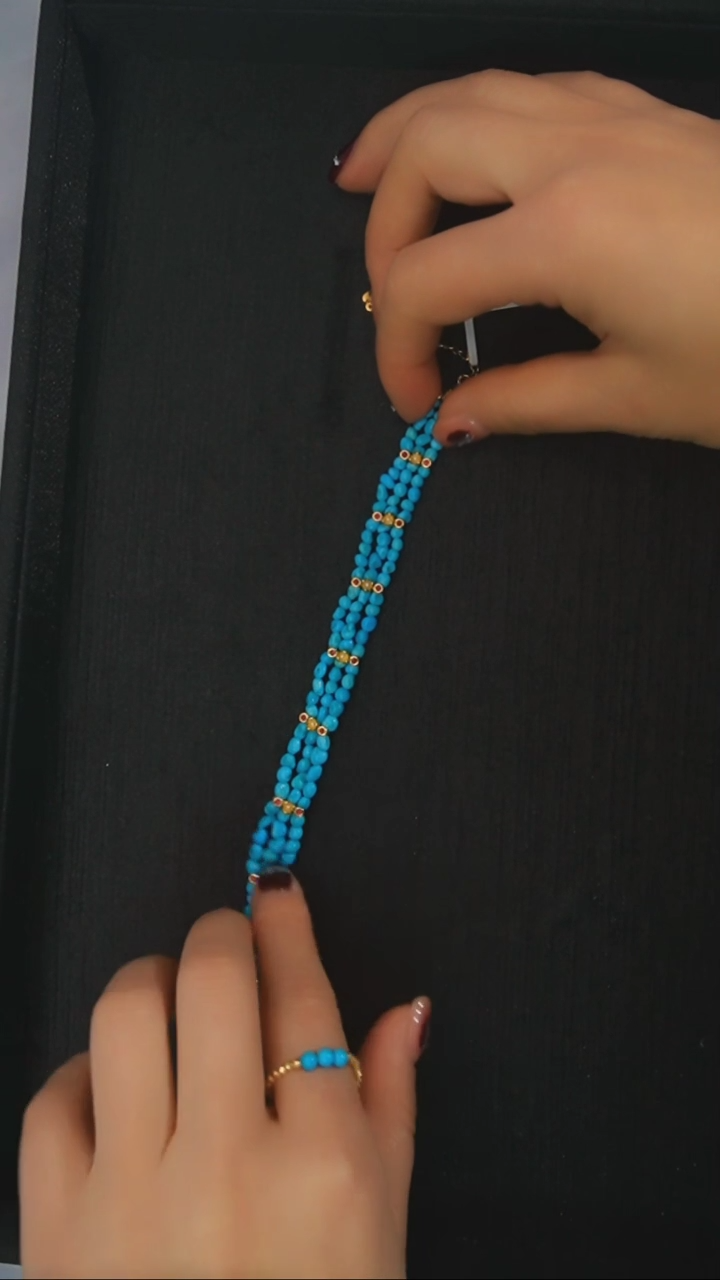 【闪购商品】绿松石手链银S925镶嵌发货一件