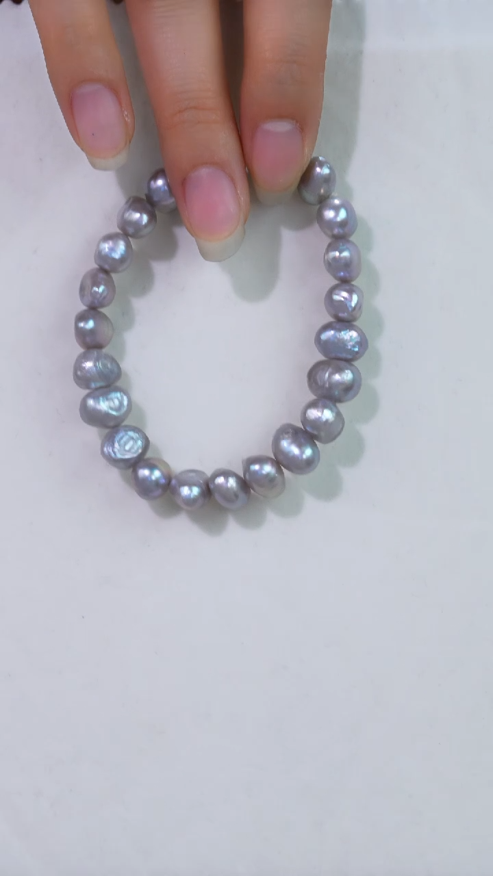 未镶嵌淡水珍珠手链120