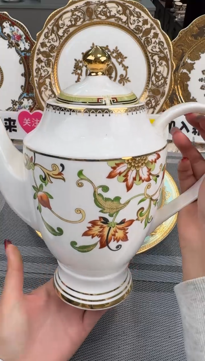 【闪购商品】瓷片茶壶1个  福利价  福利价