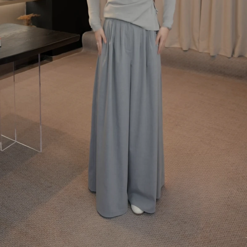 2025春季韩版设计感百搭气质显瘦直筒裤小众时尚高级感穿搭春季