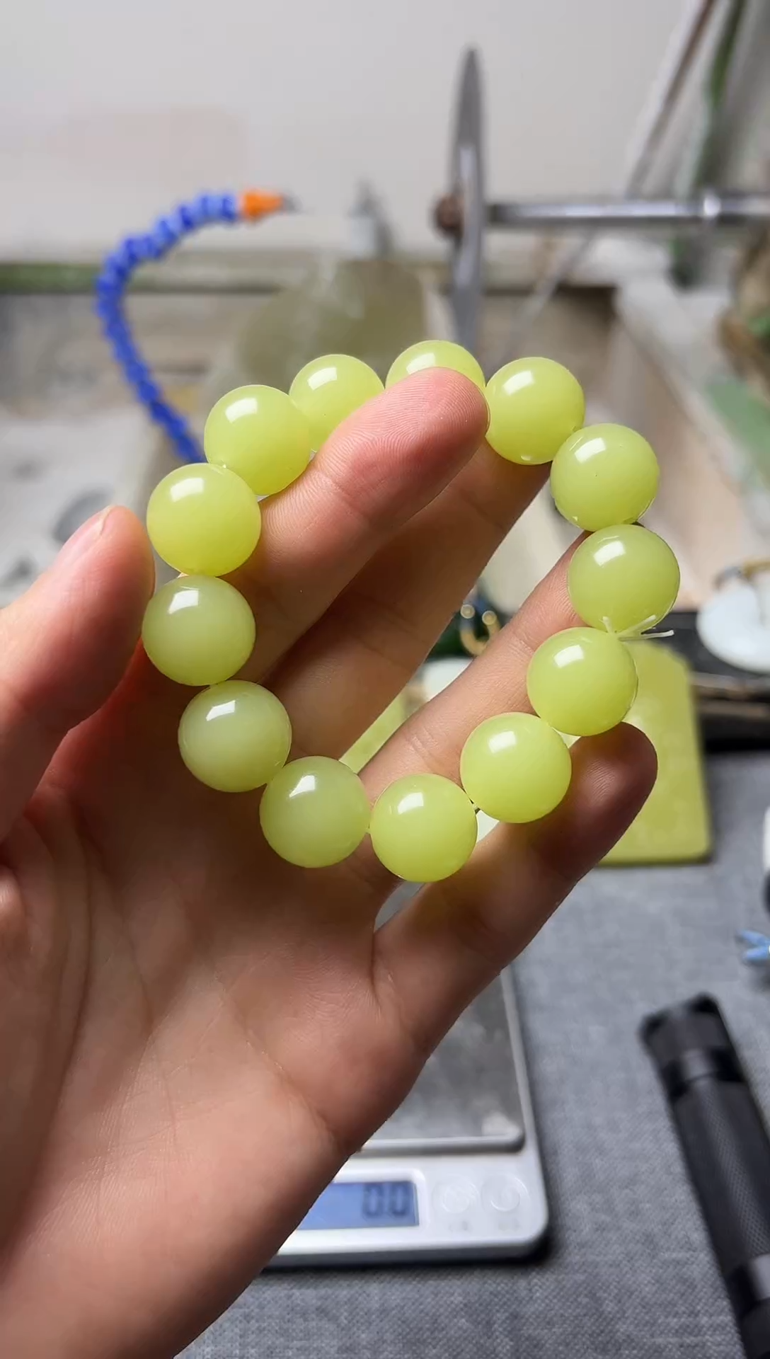 卡16手串天然玉石未镶嵌颈饰