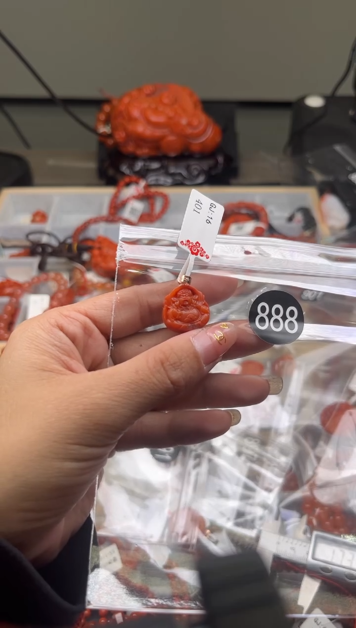 【闪购商品】南红玛瑙珠宝奇石银S925镶嵌888