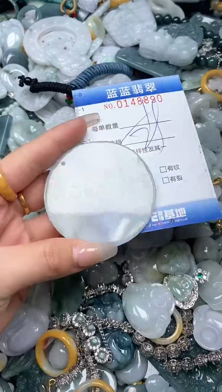 【闪购商品】翡翠颈饰未镶嵌闪购0148890多样性发其一