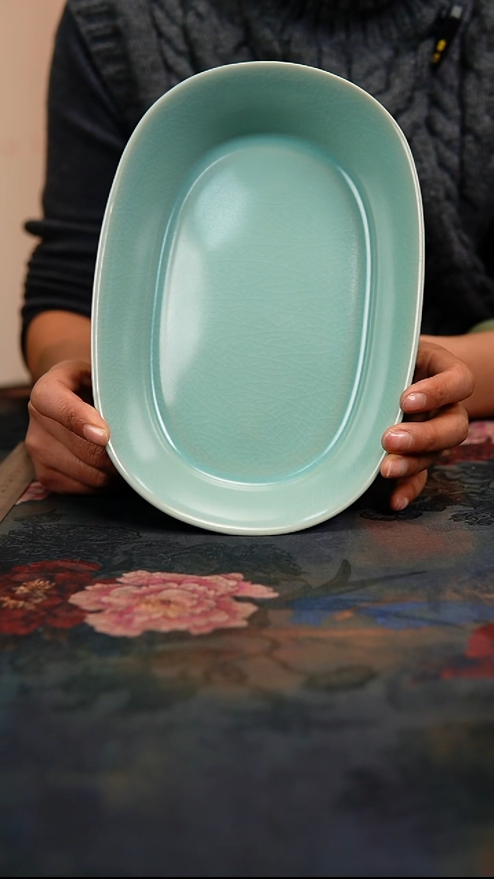 瓷片原产地原矿釉汝瓷