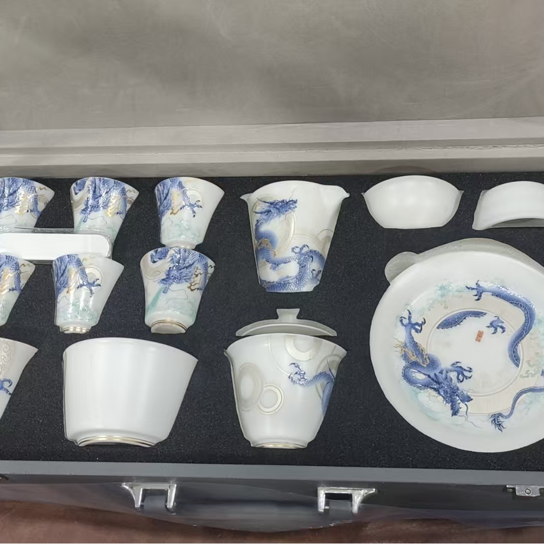 【闪购商品】@@@@@@@@@@@@龙行天下限定茶具套装（带礼盒）