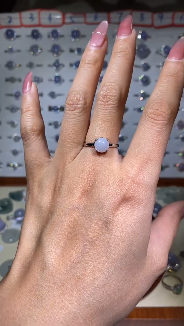 【闪购商品】翡翠戒指未镶嵌天然a货翡翠