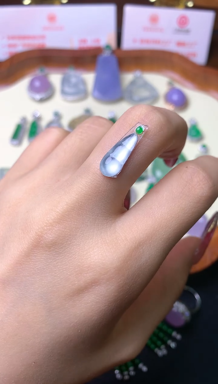 【闪购商品】定制翡翠未镶嵌裸石（镶嵌定制）