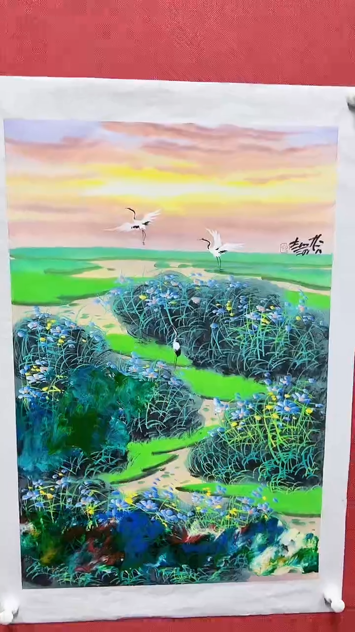 【闪购商品】绘画赵燮绘画2.7平尺抽象山水