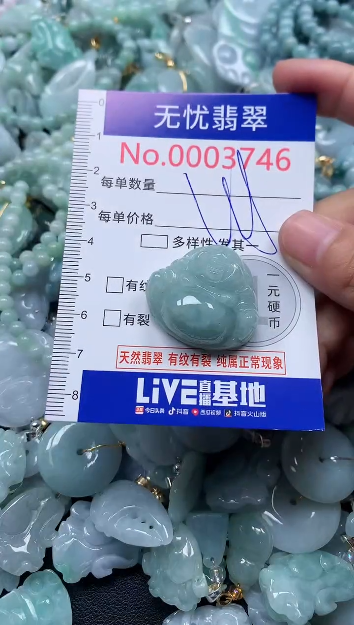颈饰未镶嵌翡翠3746