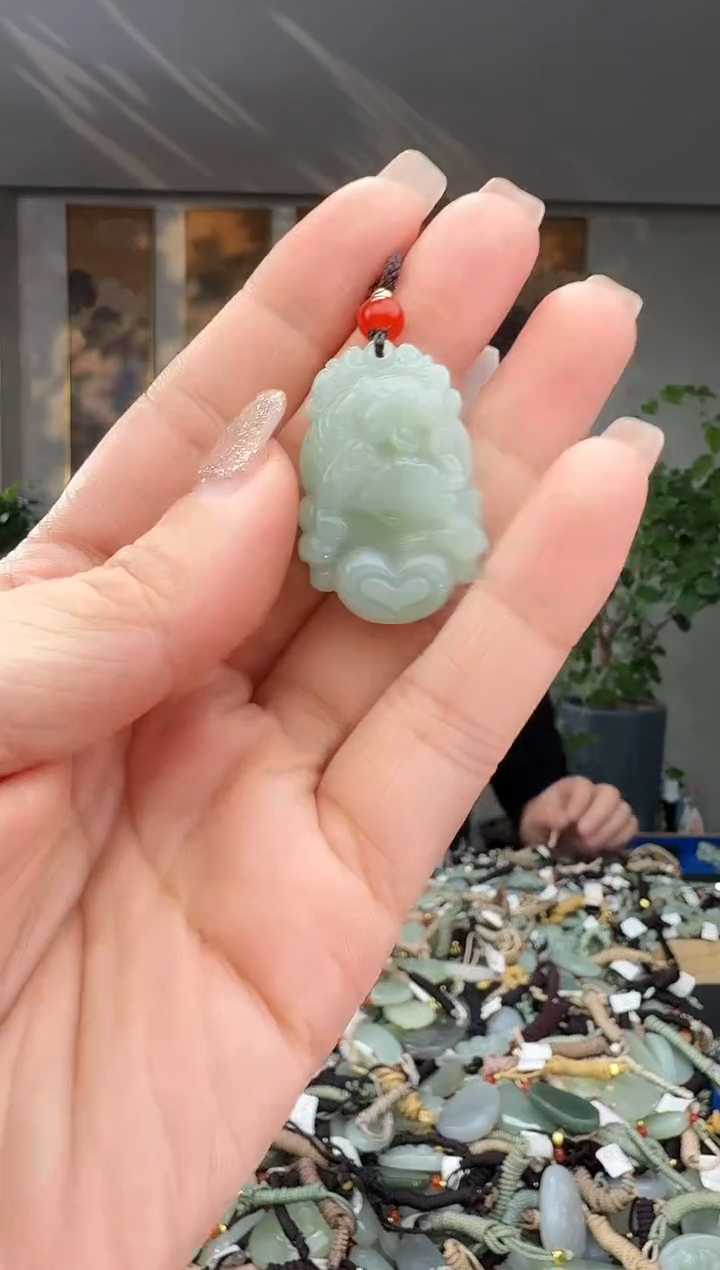 颈饰未镶嵌和田玉拍一发一多样性发货