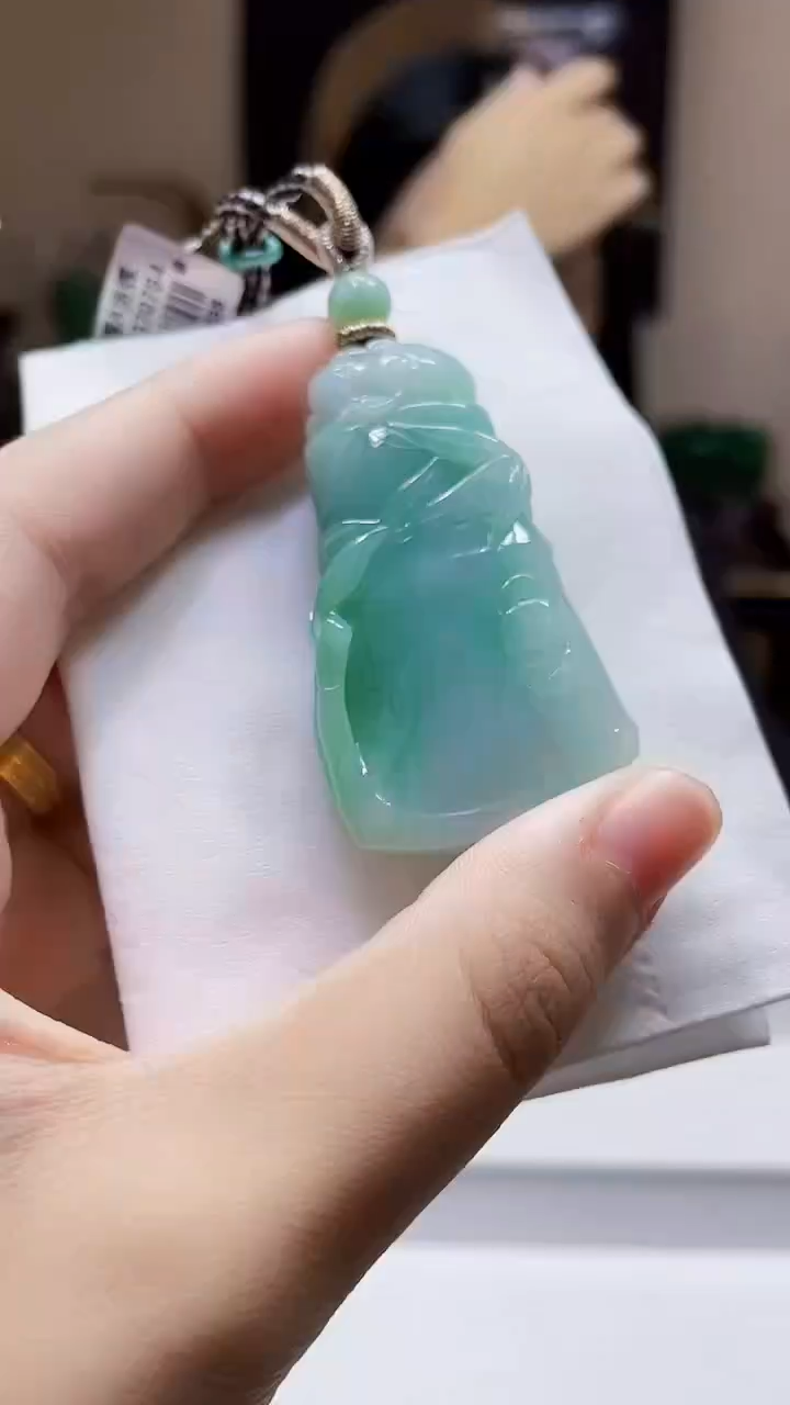 未镶嵌定制翡翠吊坠145