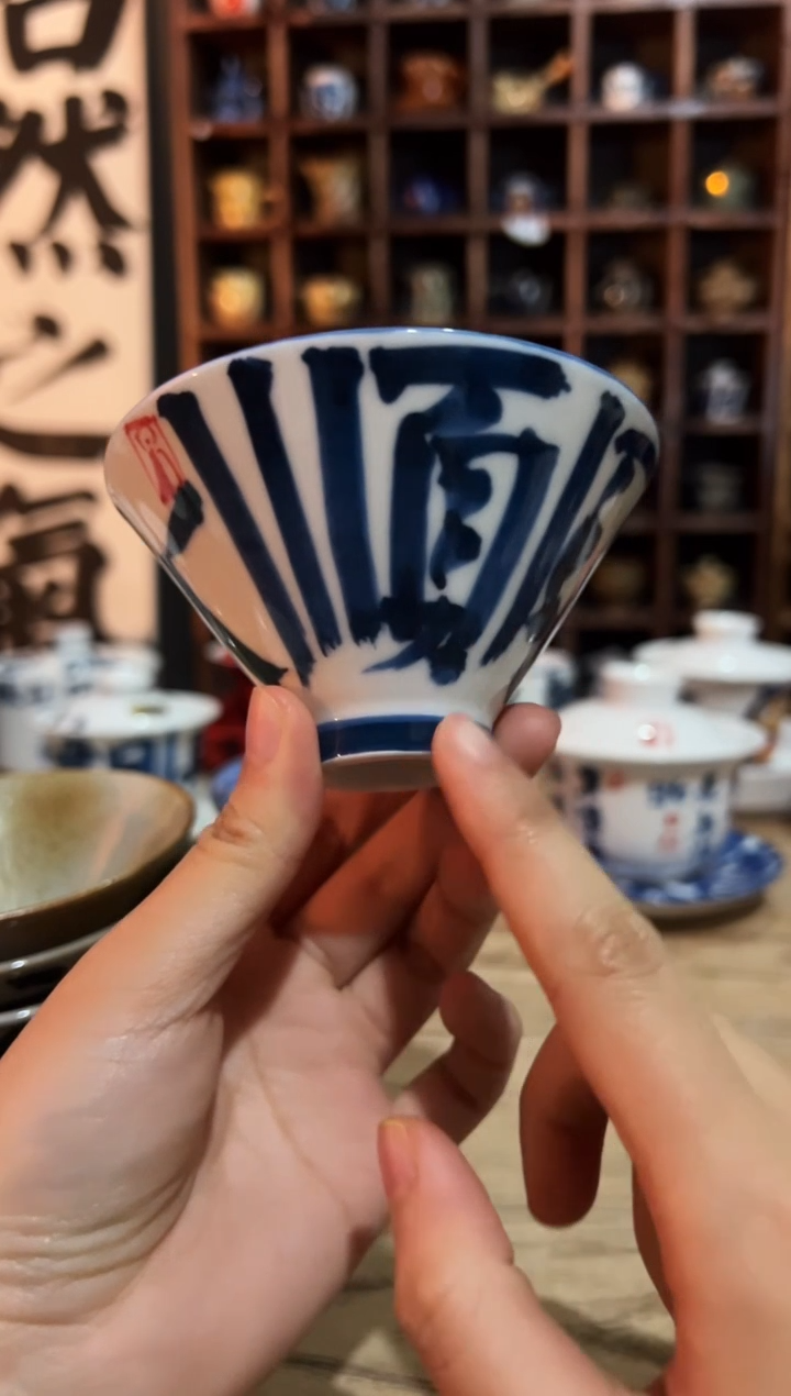 【闪购商品】观云听雨原创手绘茶具