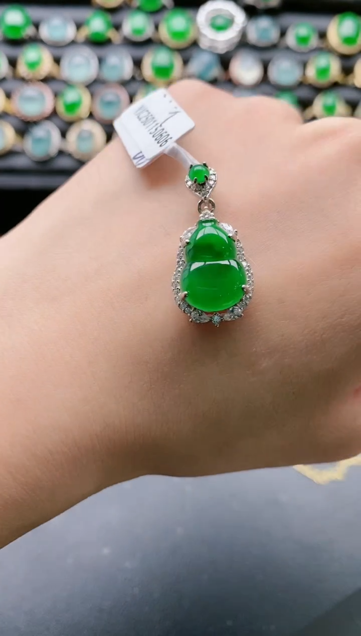 【闪购商品】翡翠戒指银S925镶嵌111111