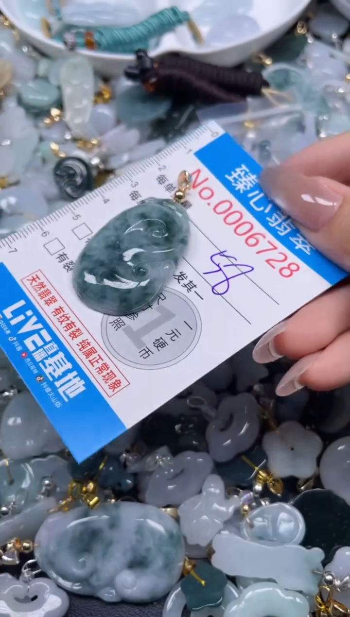 颈饰未镶嵌翡翠6728